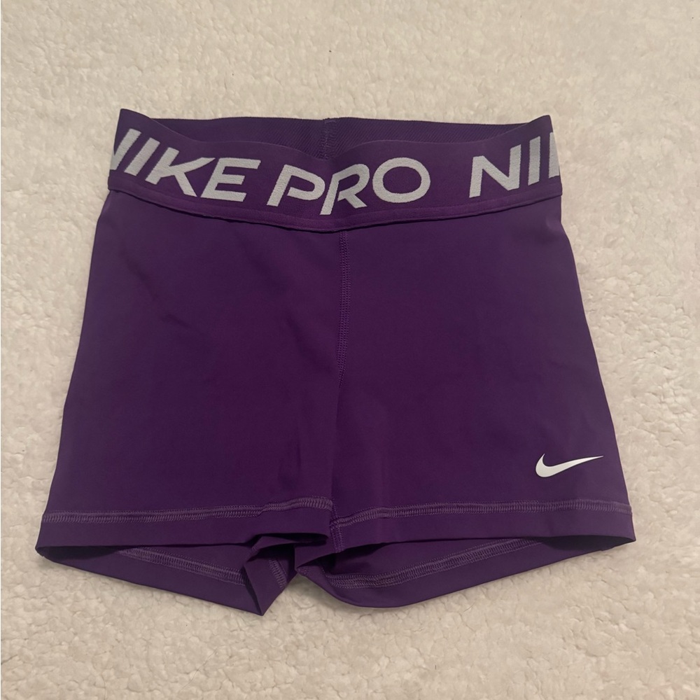 Nike Pro Purple Training Shorts